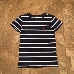 Polo by Ralph Lauren girl’s size Small striped top